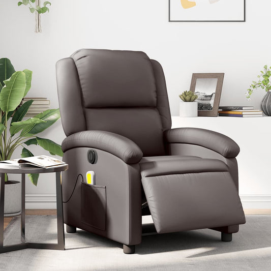 Fauteuil Relax En Cuir Véritable