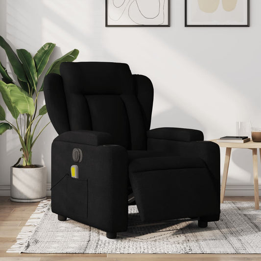 Fauteuil Relax Noir Tissu