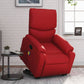 Fauteuil Relax Manuel Rouge