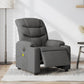 Fauteuil Relax Électrique Gris Foncé