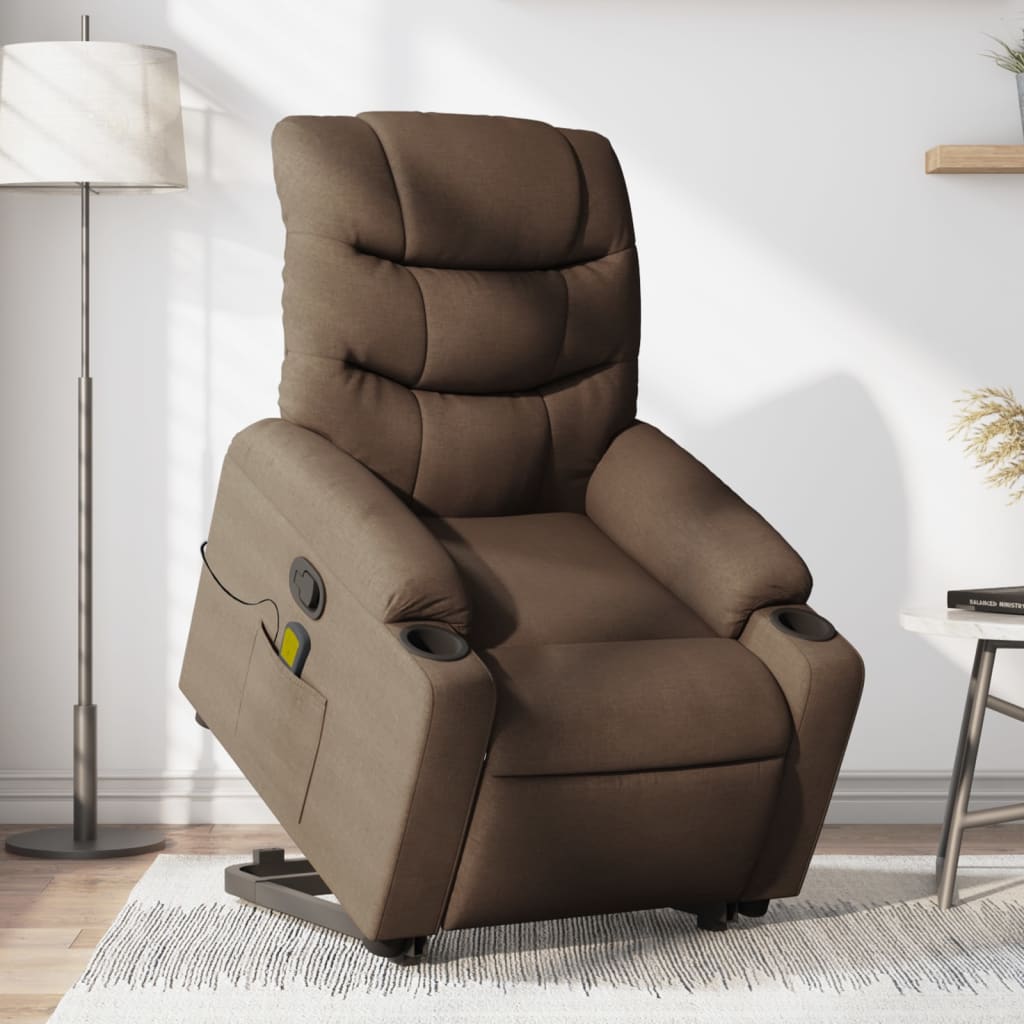 Fauteuil Relax Massant Marron