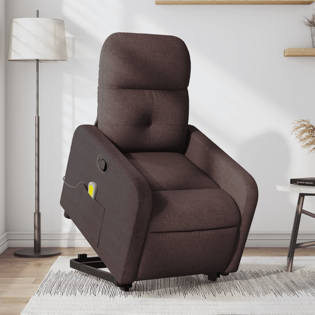 Fauteuil Massant Marron Foncé