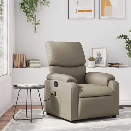 Fauteuil Relax Manuel Cuir