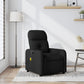 Fauteuil Massant Tissu Noir