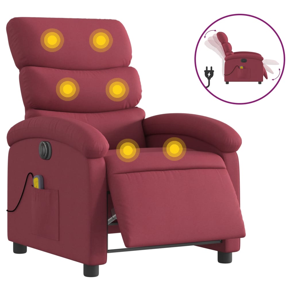 Fauteuil Relaxation Rouge