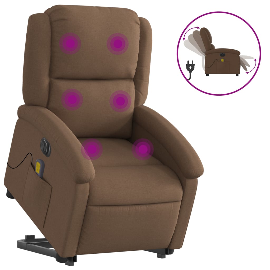 Fauteuil Relax Cuir Électrique