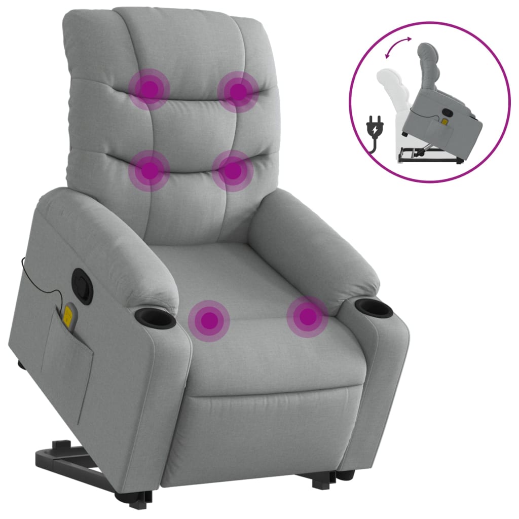 Fauteuil Relax Inclinable Gris