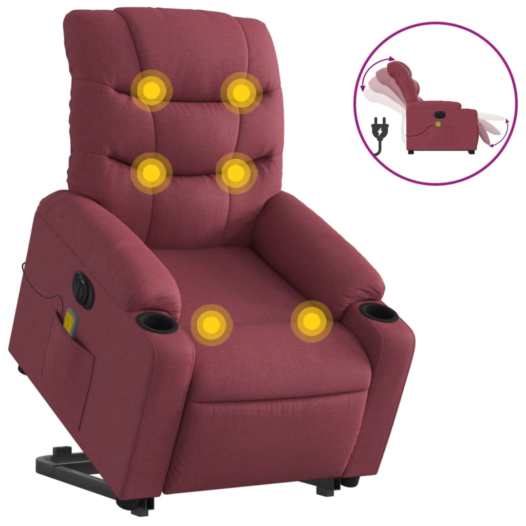 Fauteuil Relax Rouge