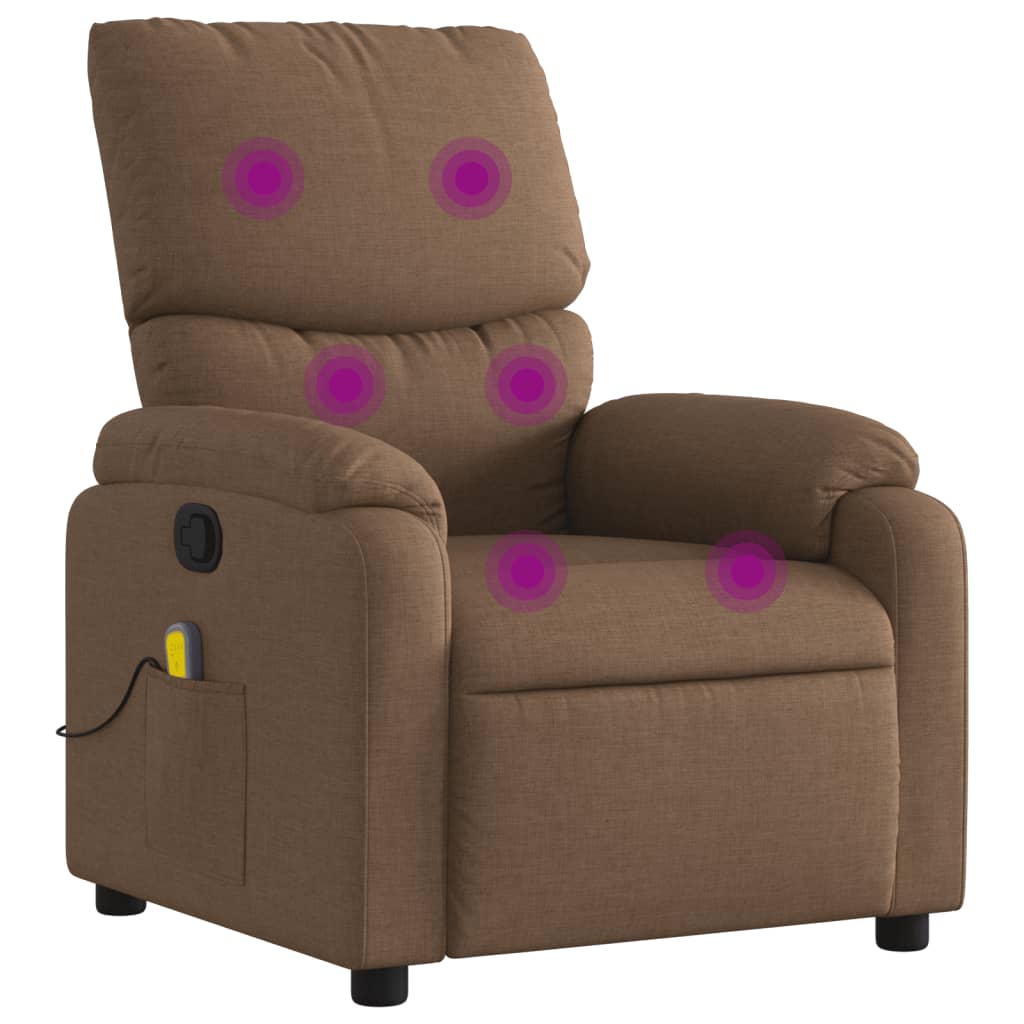 Fauteuil Relax Manuel En Tissu