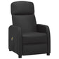 fauteuil massant cuir noir