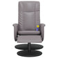 Fauteuil Relaxation Avec Repose Pieds En Cuir