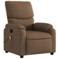 Fauteuil Relax Manuel En Tissu