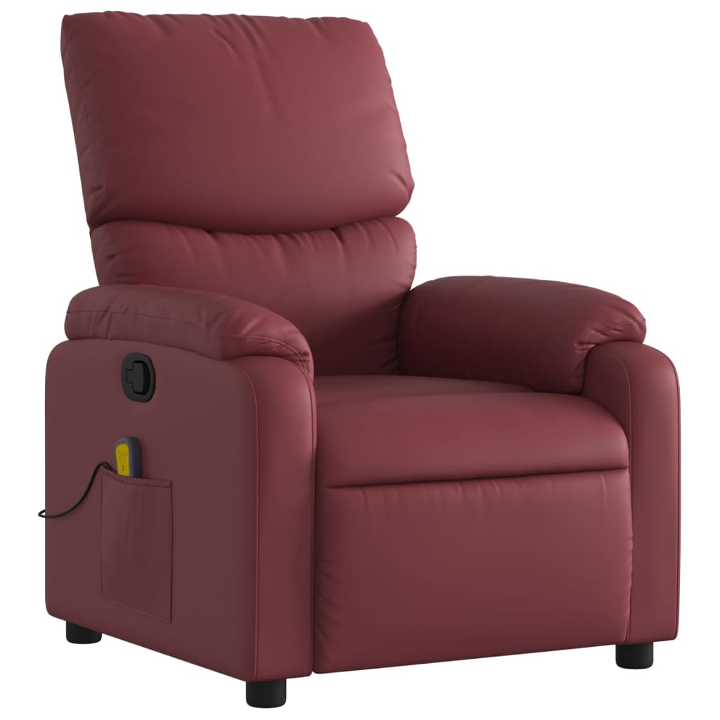 Fauteuil Relax Manuel En Cuir