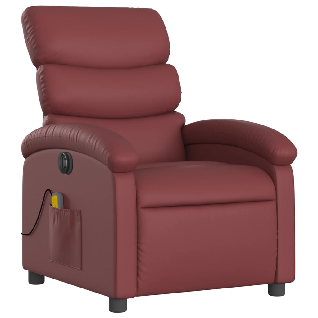 Fauteuil Relax Cuir Repose Pied