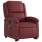 Fauteuil Relax Manuel Rouge Releveur