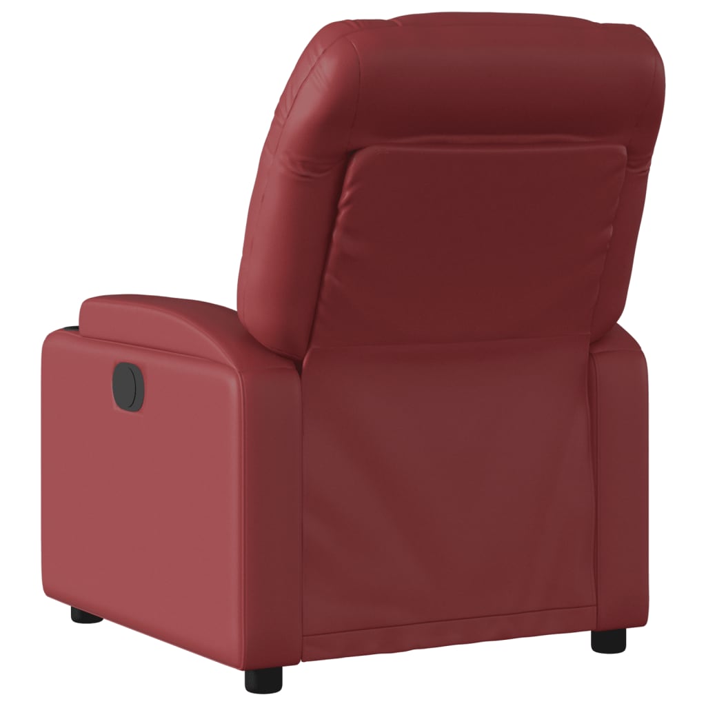 Fauteuil Massant Rouge Électrique