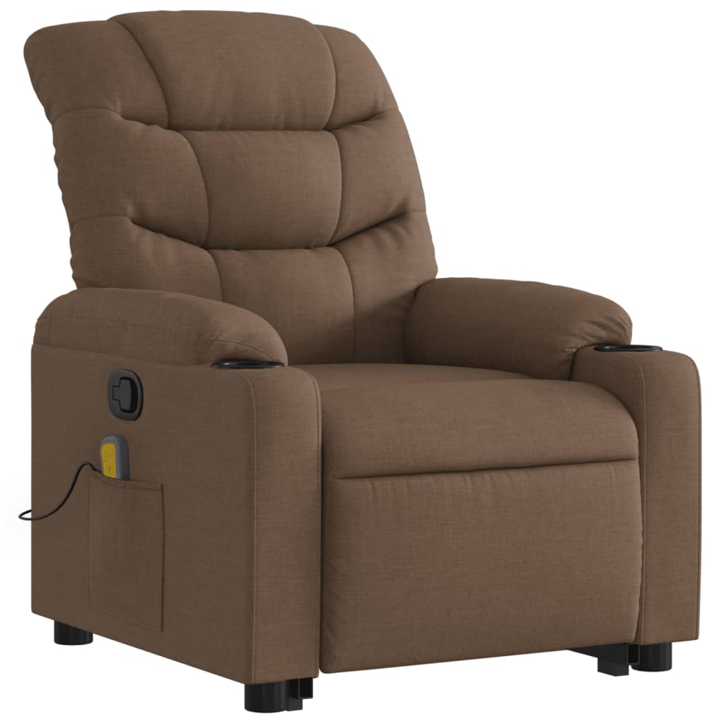 Fauteuil Relax Massant Marron