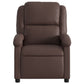 Fauteuil Relax Manuel Marron