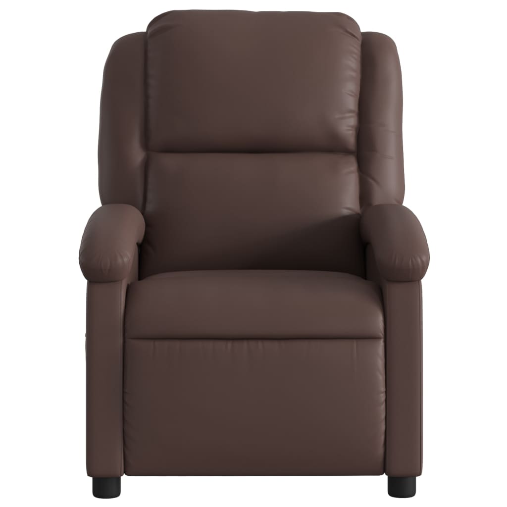 Fauteuil Relax Manuel Marron