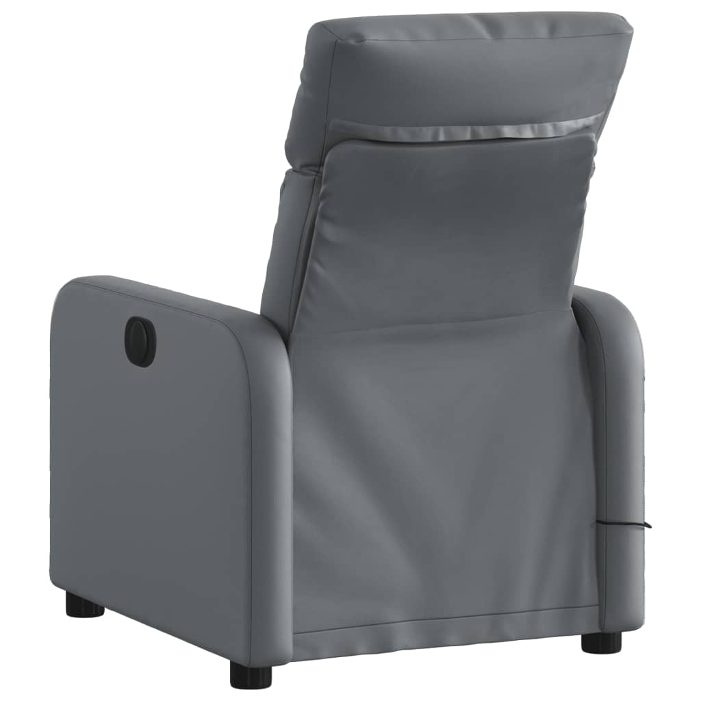 Fauteuil Massant Gris Inclinable