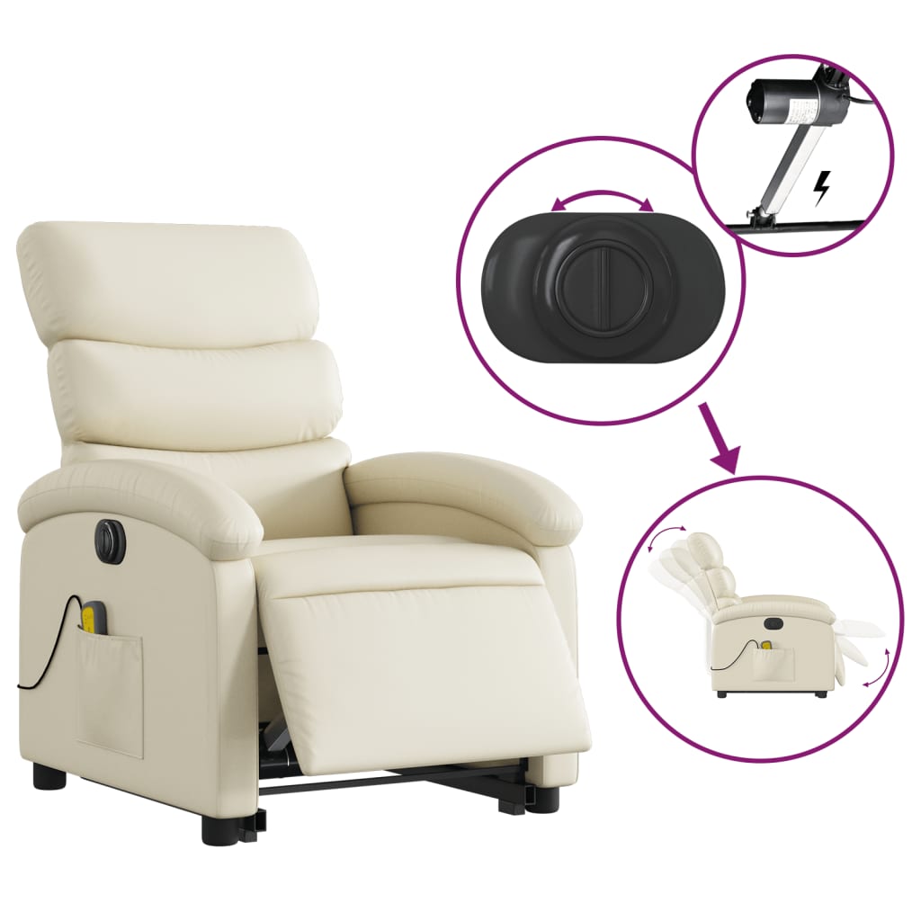 Fauteuil Relaxation Releveur Électrique 2 Moteurs