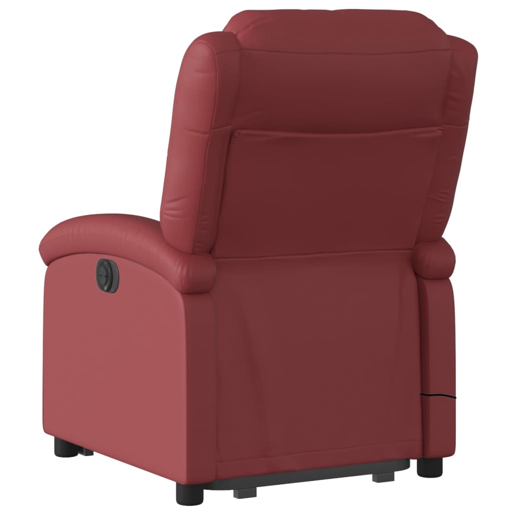 Fauteuil Relax Manuel Rouge Releveur