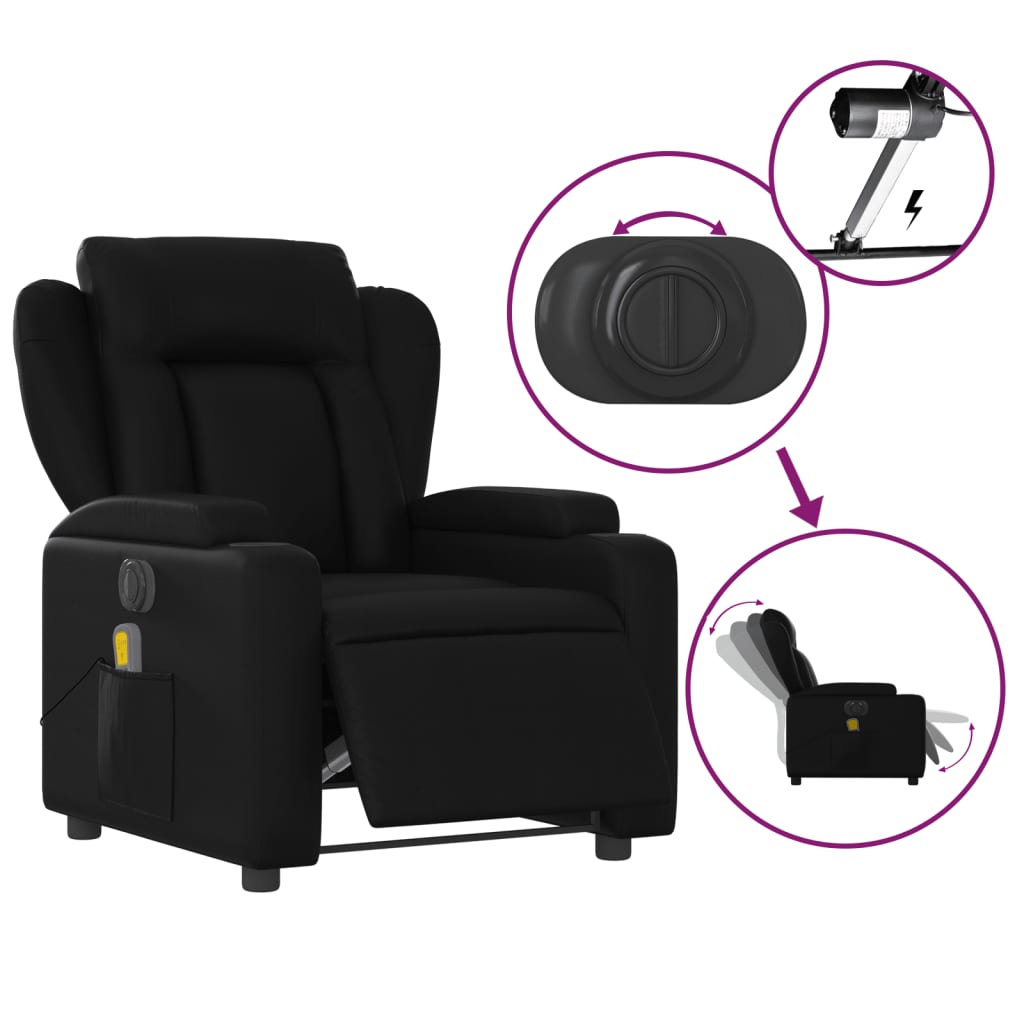 Fauteuil De Massage En Cuir