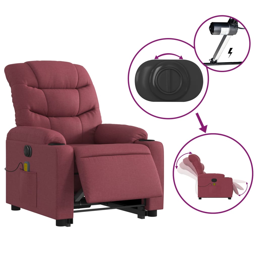 Fauteuil Relax Rouge