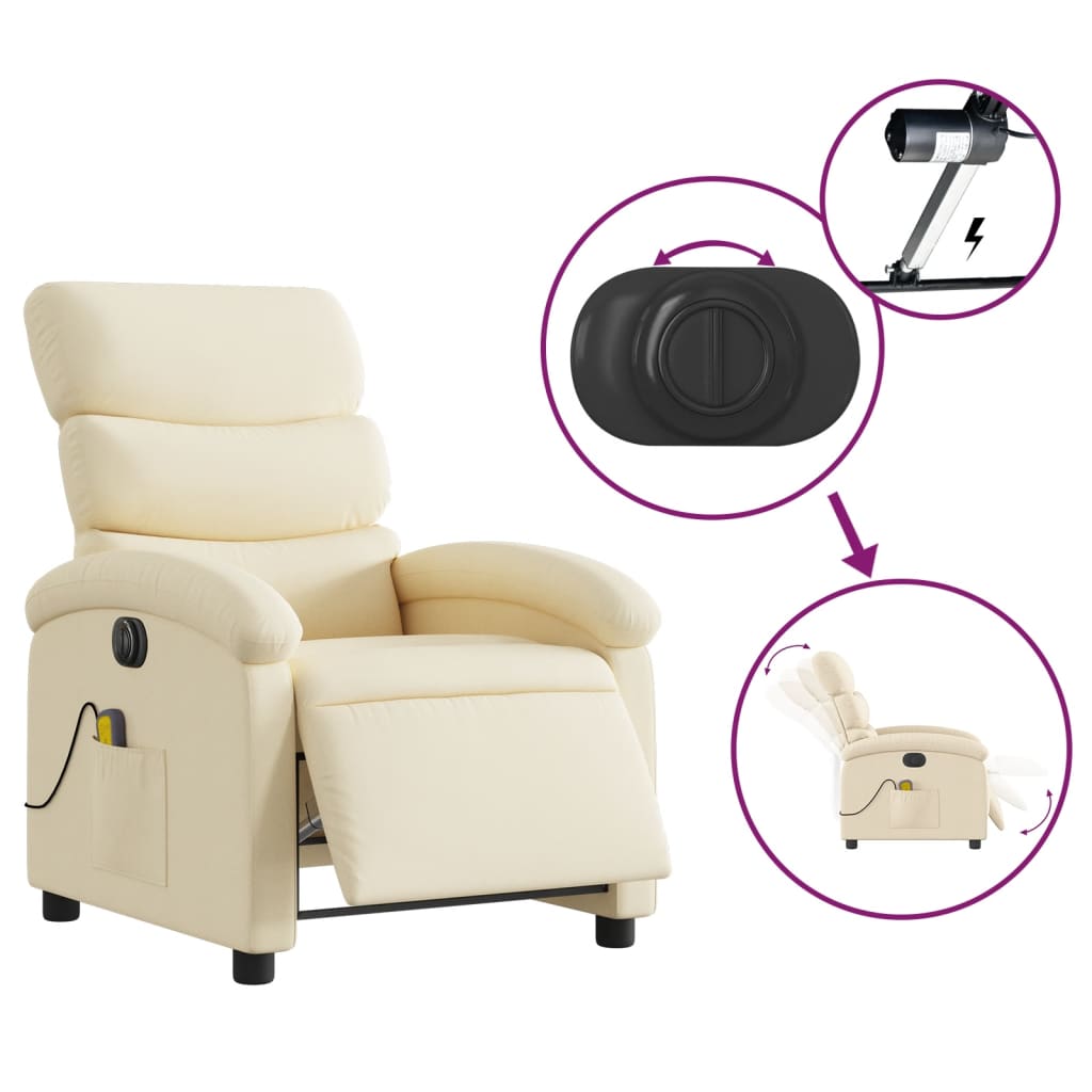 Fauteuil Relaxant Beige