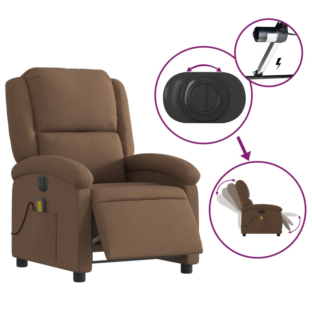 Fauteuil Relax Électrique Grand Rembourrage