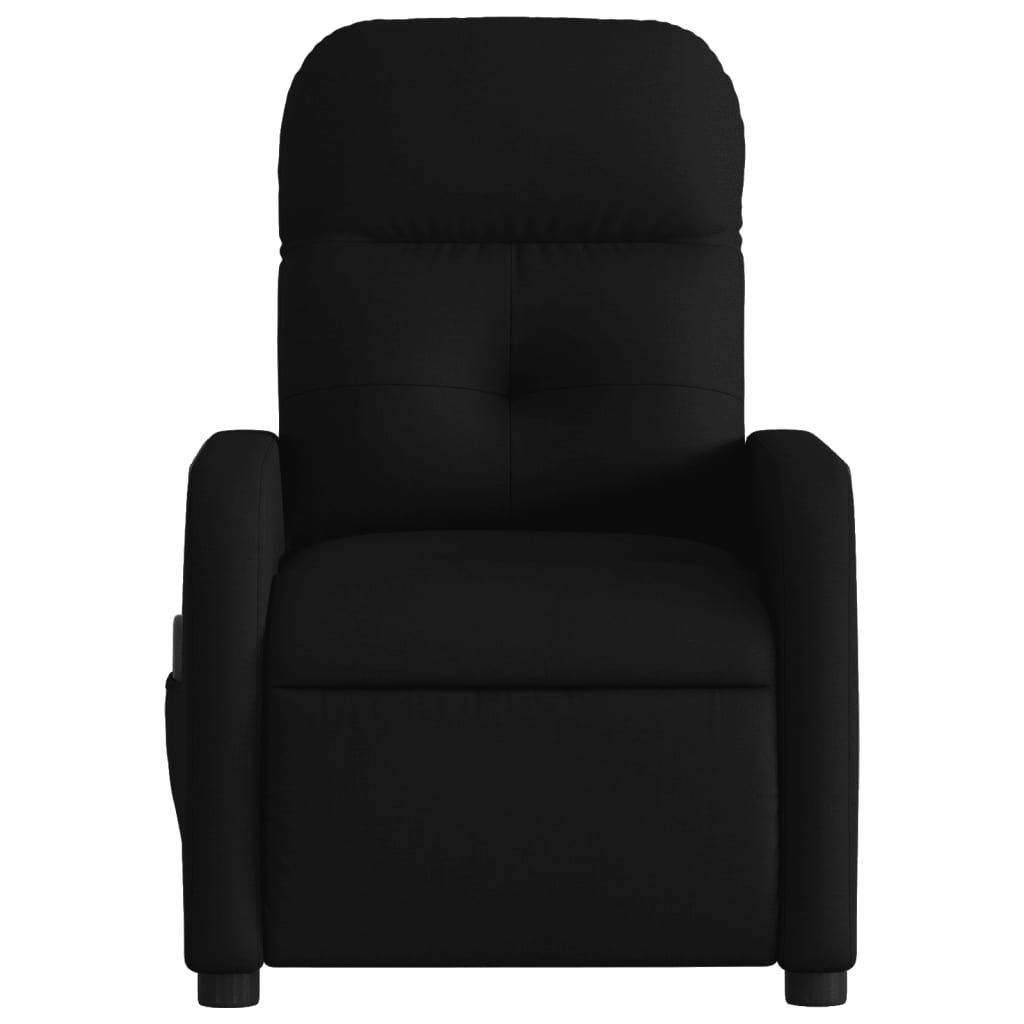 Fauteuil Massant Tissu Noir