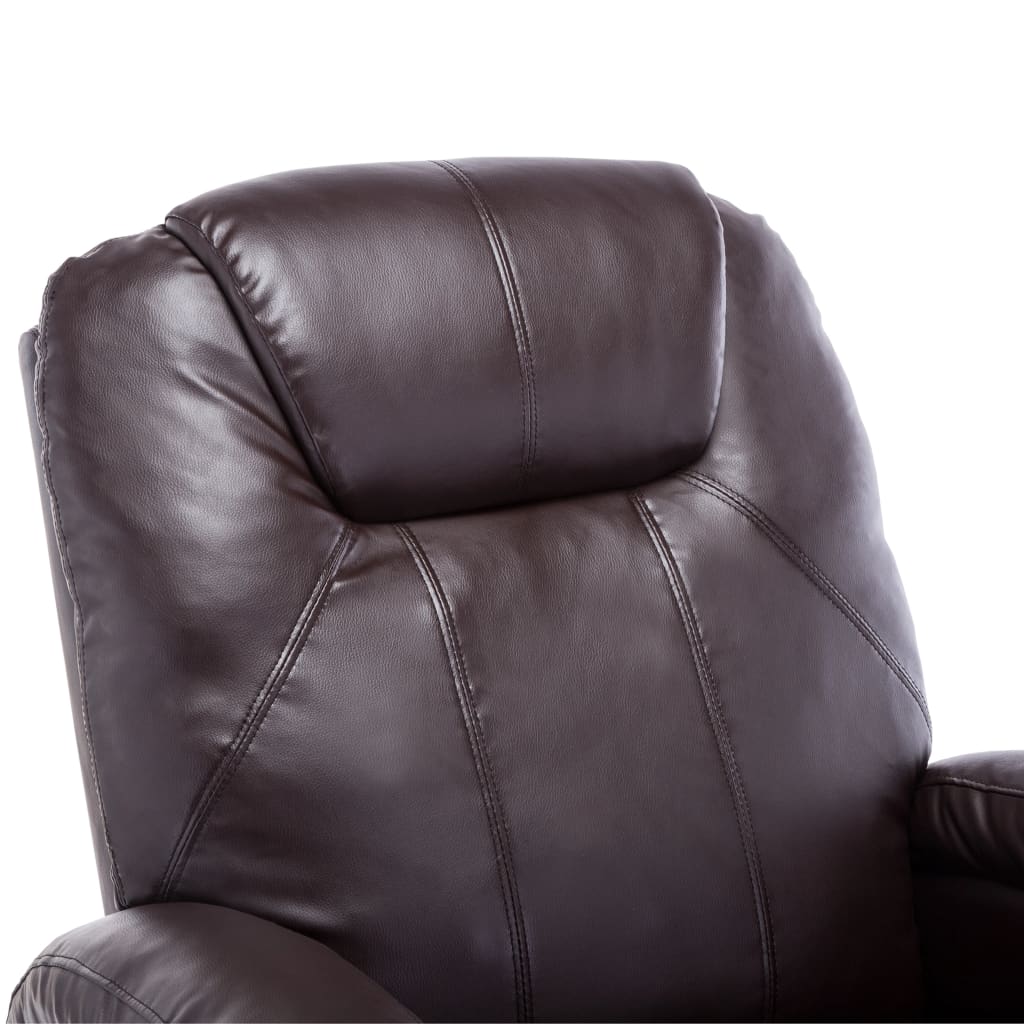 Fauteuil Massant Chauffant Cuir