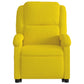 Fauteuil Relax Jaune Moutarde