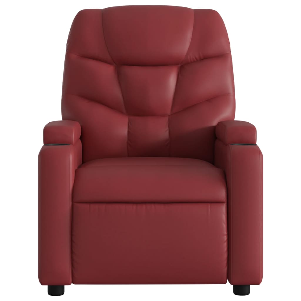 Fauteuil Massant Rouge Électrique