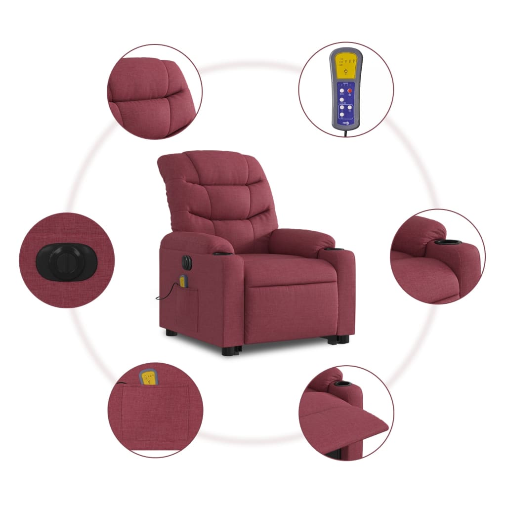 Fauteuil Relax Rouge