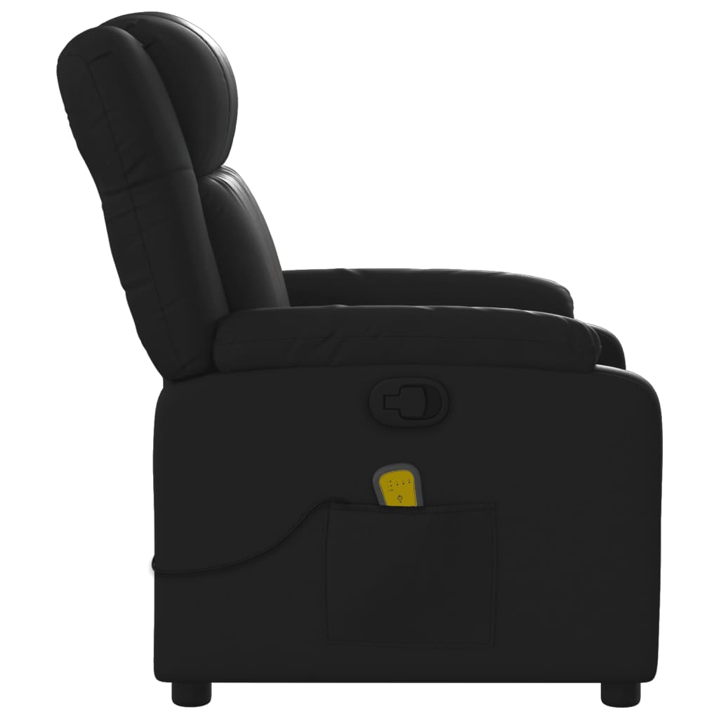 Fauteuil Relax Noir Cuir