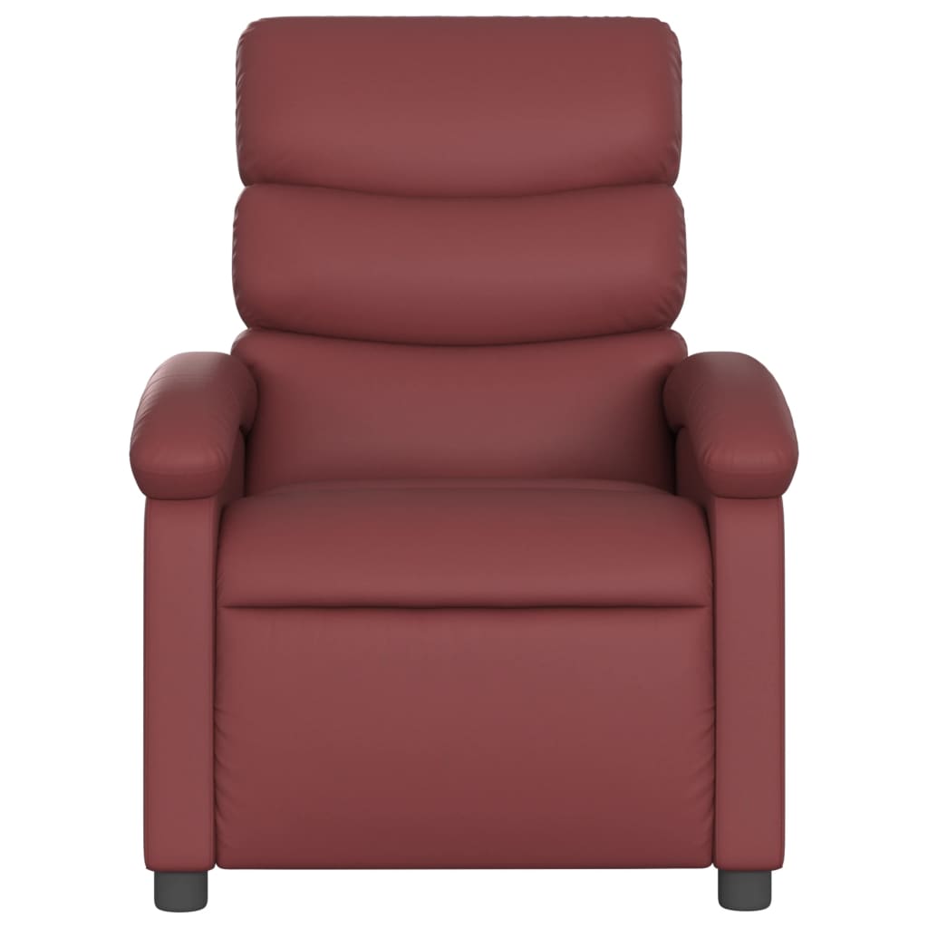 Fauteuil Relax Cuir Repose Pied