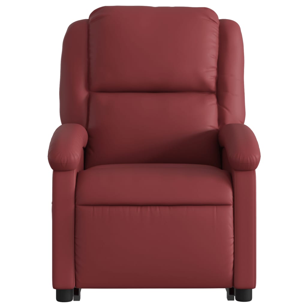 Fauteuil Relax Manuel Rouge Releveur