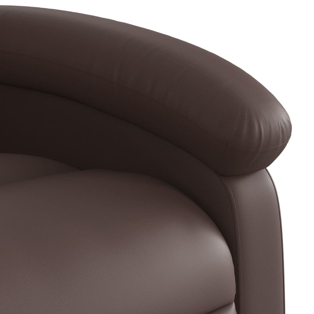 Fauteuil Relax Manuel Marron