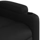 Fauteuil Relax Manuel Noir