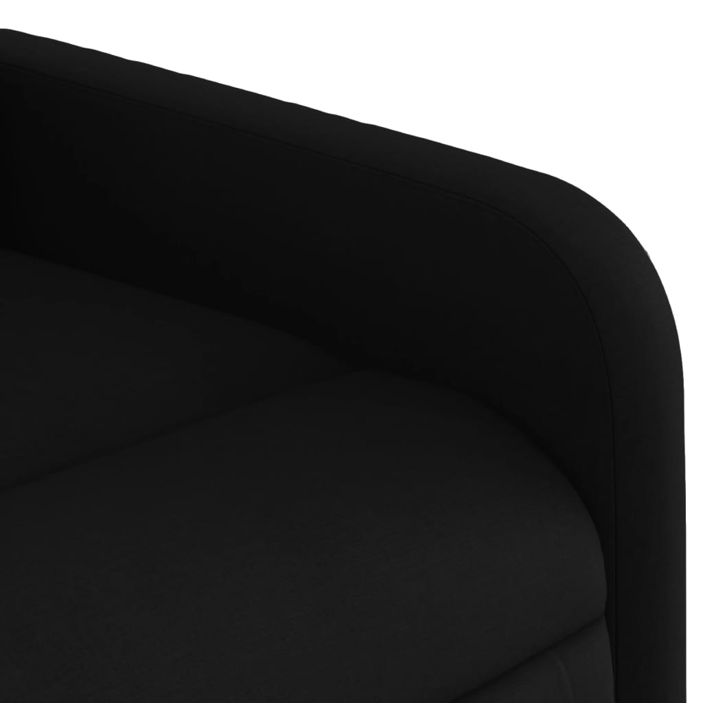 Fauteuil Massant Tissu Noir